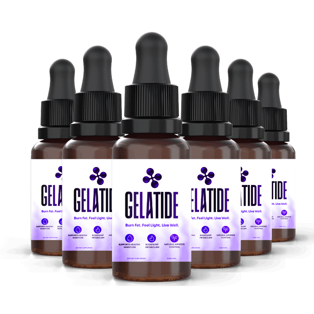 Gelatide 6 bottle pack discounted price for stubborn belly fat support